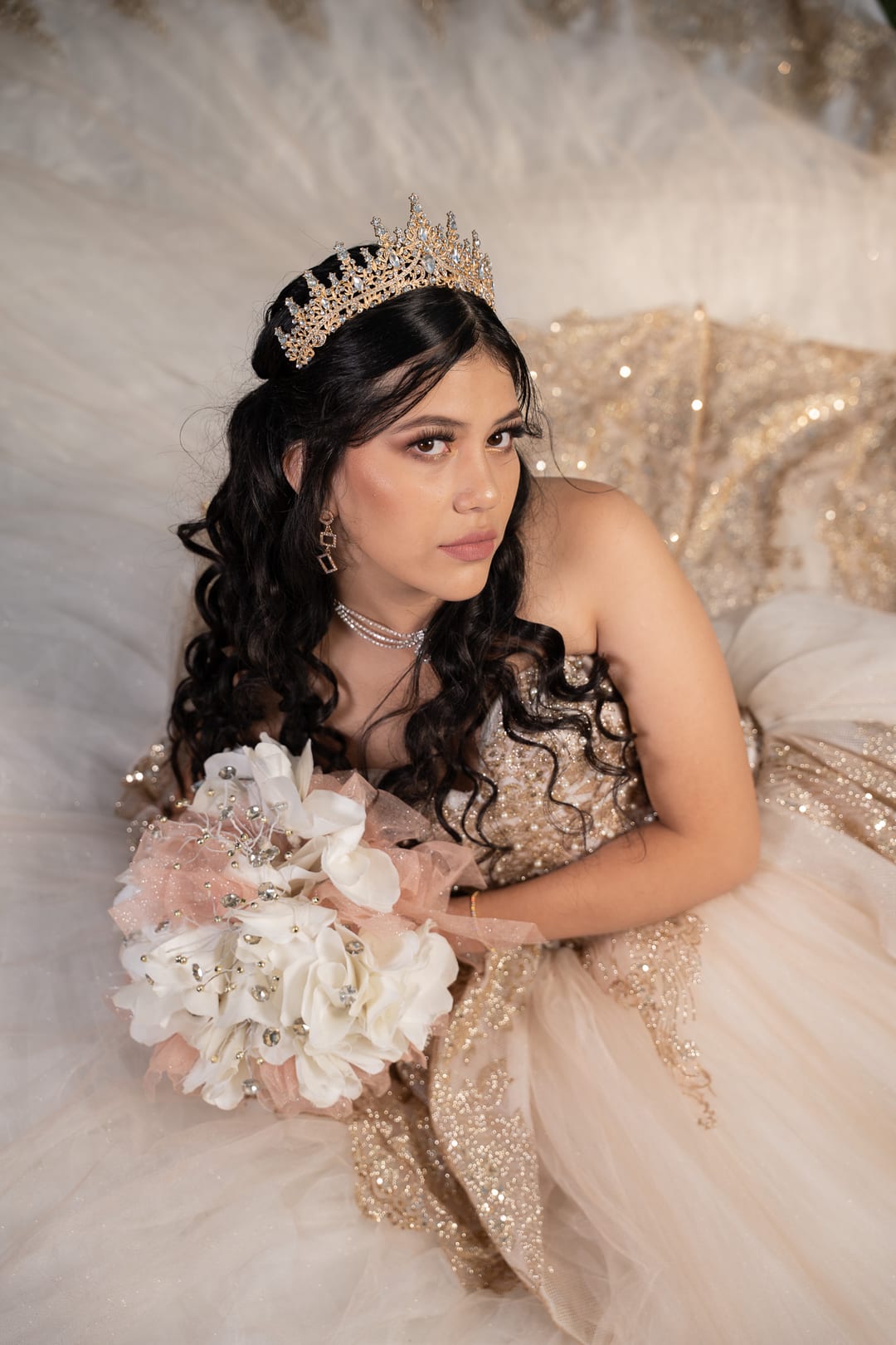 Vestido dourado